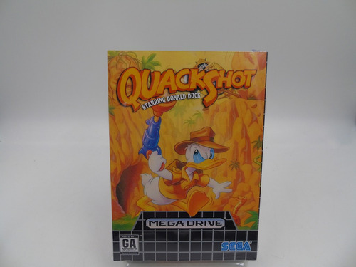 Jogo Mega Drive - Quackshot: Starring Donald Duck (1)