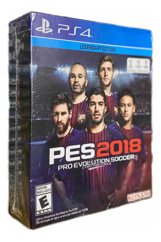 Pes 2018 Playstation 4 Edición Legendaria Nuevo