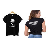 Camiseta Feminina Bolsonaro Presidente  Babylook - Promoção!