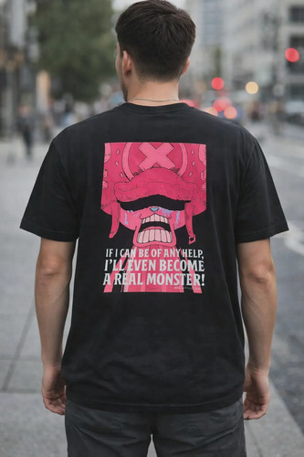 Camiseta Oversize Anime