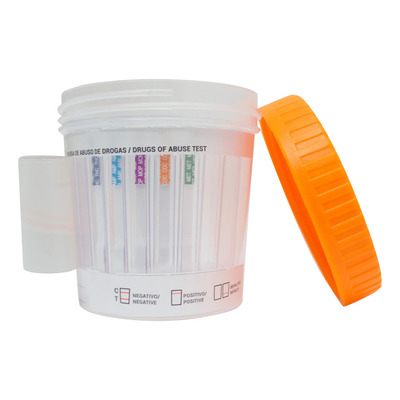 100 Vaso Antidoping En Orina 5 Parámetros