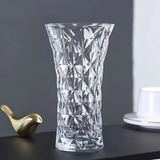 Vaso De Vidro Cristal Luxo Diamond 24cm 1044m Lylhome