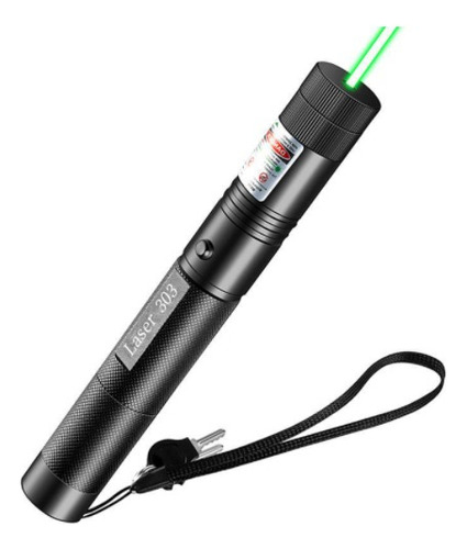Lámpara Láser 303 Laser De Largo Alcance Con Luz Fuerte Para