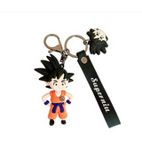 Llavero Manilla Moto Goku Dragon Ball Macizo 3d