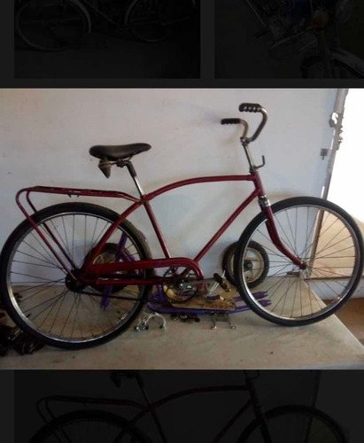 Bicicleta Lyra Anos 50 Freio A Pé Antiga