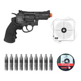 Pistola Airsoft Revólver Co2 Gamo Pr-725 4.5 +combo Básico 7