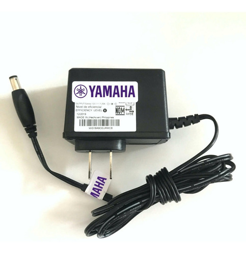 Eliminador Cargador Teclado Yamaha 12v Pa-150 Pa-5 Musical