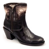 Botas Pistolero Vacuno Cafe Lady Oval