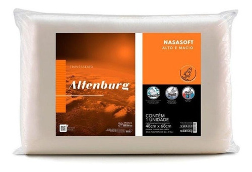 Travesseiro Nasasoft Alto E Macio Viscoelástico - Altenburg