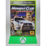 Midnight Club Xbox 360 Original Físico Perfeito Estado