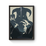 Poster Moldurado Game Skyrin Quadro