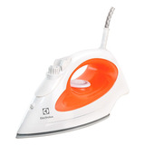 Plancha A Vapor Electrolux Sil30 Color Blanco Y Naranja 220v