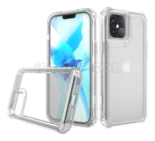 Mica + Funda Protector Uso Rudo 360 Compatible Para iPhone