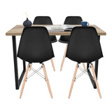 Comedor Industry+ Sila Eames Negro