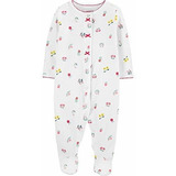 Carters Floral Snap-up Pointelle Sleep & Play 3 Meses