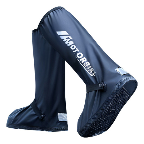 Calzado Galoshes Reflector, Tubo Alto, Impermeable, Para Llu