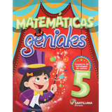 Matematicas Geniales 5. Primaria. Cuaderno De Calculo, De Es, Vários. Editorial Santillana En Español