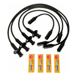 Kit Cables Y Bujias Vw Sedan 1600 Fuel Injection (1995-1996)