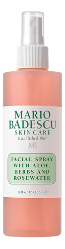 Agua De Rosas Spray Facial 118 Ml Mario Badescu Con Aloe