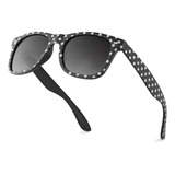 Retro Rewind Polka Dot Gafas De Sol De Moda Vintage Para Muj