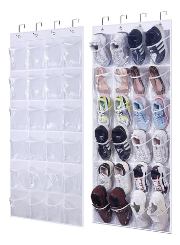 Organizador De Zapatos Closet Zapatera Colgante Ropa 12 Pare