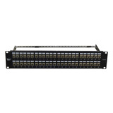 Patch Panel Categoría 6a De 48 Puertos Blindado 