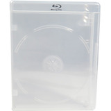 100 Estojo Caixa Box Bluray Transparente Elite Filme