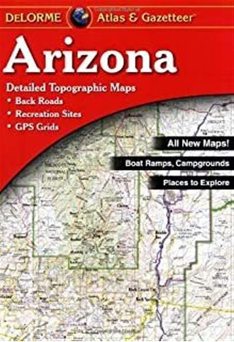 Garmin Delorme Atlas & Gazetteer Papel Maps- Arizona, Aa-