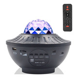 Luminária Led  Bluetooth  Projetor  Galaxia C/som E Controle