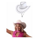 Gorro Sombrero Vaquero Blanco Estilo Cowboy Cosplay Barbie