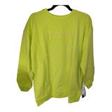 Sudadera Verde Limon C&a Unisex