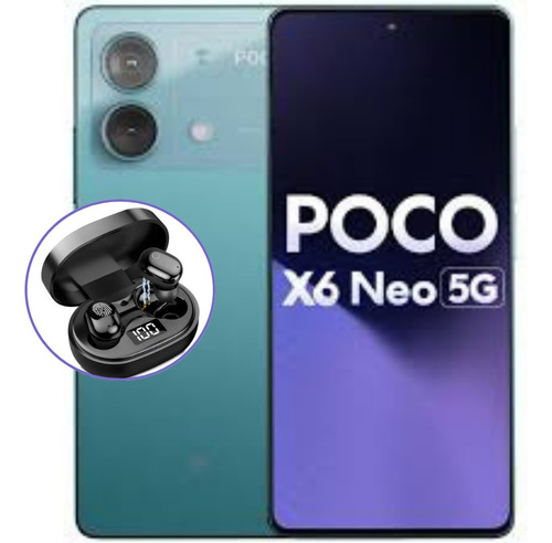 Poco X6 Neo 5g Dual Sim 12gb Ram 256gb Global + Brinde (fone