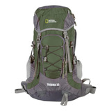 Mochila Senderismo Tacoma 35 L Nat Geo Mod. Mng5351 Verde