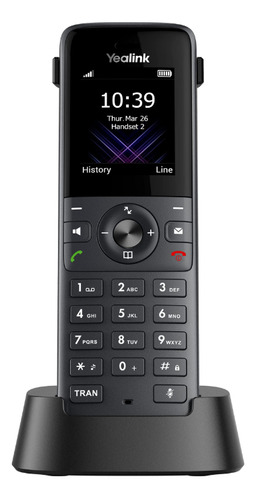 Telefone Ip  Yealink W73h Handset Dect Sem Fio Com Display