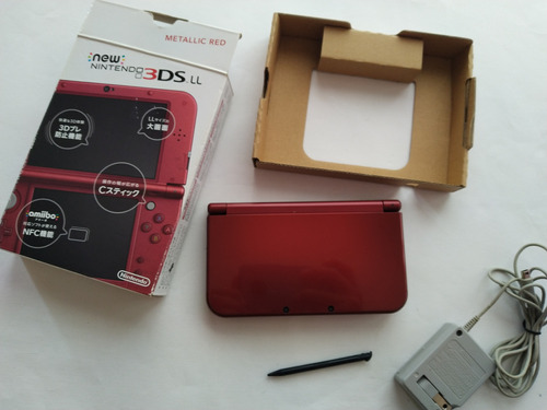 New Nintendo 3ds Xl Rojo 64gb Liberado Tienda Libre
