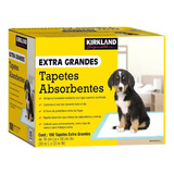 Pañal Tapetes Entrenadores Para Cachorro Kirkland 100pz Pet 