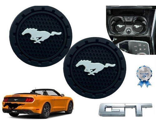 Par Porta Vasos De Auto Universal Mustang Convertible 2015