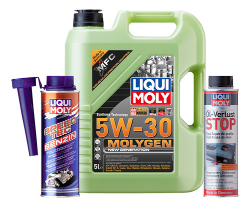 Paq Liqui Moly Molygen 5w30 Oel Verlust Stop Speed Tec