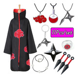 Kit De 11 Capas De Naruto Akatsuki, Traje For Disfraz De Co