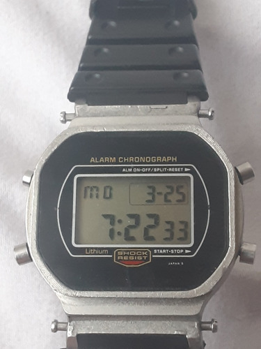 Reloj Digital Casio G-shock Ww5100 Año 1984 Acero Japones