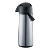 Garrafa Térmica Pressão Inox 1 Litro Café Água Chimarrão Chá