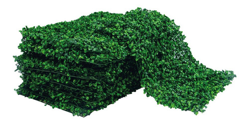 10 Pzas Follaje Artificial Tupido Muro Verde Jardin Vertical