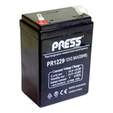 Bateria De Gel Recargable  12v 2.9a Press X 10 Unidades