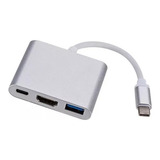 Adaptador Type Tipo C A Hdmi / Usb 3.0 / Tipo C - Hais