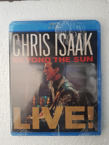 Chris Isaak - Beyond The Sun Live - Blu Ray Lacrado Raridade