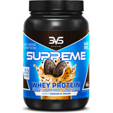 Whey Protein 3w Supreme Com 28g De Proteína Na Dose - 900g Sabor Cookies N Cream