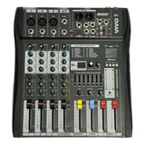 Consola De Sonido Lexsen Vivo 7 Bluetooth Usb Phantom Mixer