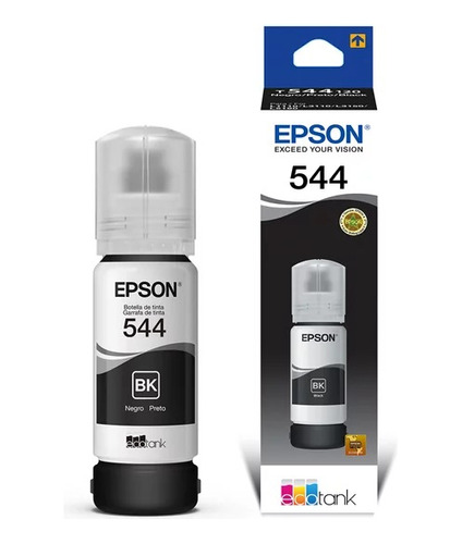 Tinta Epson T544 Original Negro L3110 L3150 L5190