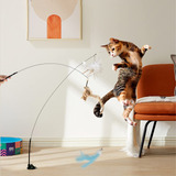 Varita De Juguete Para Gatos Interactiva Con Ventosa 6 En