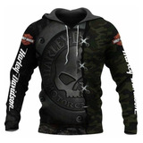 La De Amantes Para 577h Harley-davidson Capucha Con Sudadera